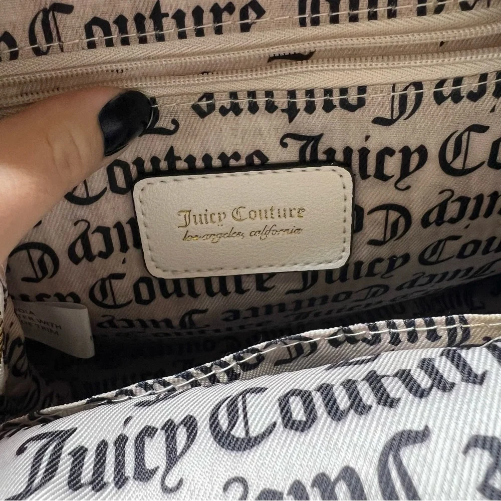 Juicy Couture Rosie Rose Print Mini Backpack in Pink White Floral Purse Bag